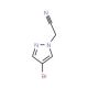 (4-Bromo-1H-pyrazol-1-yl)acetonitrile - chemical structure image