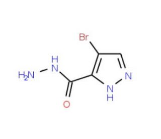 4-bromo-1H-pyrazole-5-carbohydrazide - chemical structure image