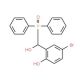 4-Bromo-2-[(diphenylphosphoryl)(hydroxy)methyl]phenol - chemical structure image