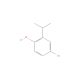 4-Bromo-2-(1-methylethyl)phenol (CAS 26307-50-6) - chemical structure image