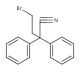 4-Bromo-2,2-diphenylbutyronitrile (CAS 39186-58-8) - chemical structure image