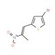 4-Bromo-2-(2-nitro-1-propenyl)thiophene (CAS 175205-19-3) - chemical structure image