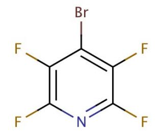 4-Bromo-2,3,5,6-tetrafluoropyridine (CAS 3511-90-8) - chemical structure image