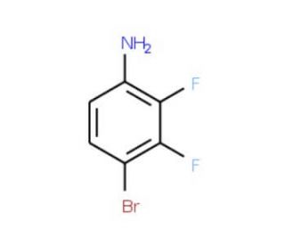4-Bromo-2,3-difluoroaniline (CAS 112279-72-8) - chemical structure image