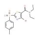 4-Bromo-2-(4-methylphenylsulfonyl)thiazole-5-carboxylic acid diethylamide - chemical structure image