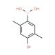 4-Bromo-2,5-dimethylphenylboronic acid (CAS 130870-00-7) - chemical structure image