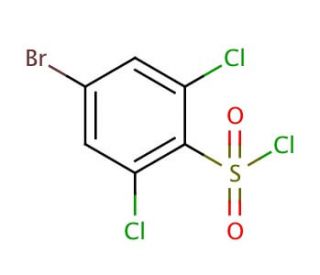 4-Bromo-2,6-dichlorobenzenesulfonyl chloride (CAS 351003-54-8) - chemical structure image
