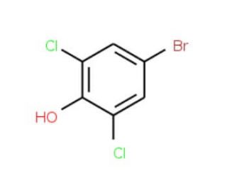 4-Bromo-2,6-dichlorophenol (CAS 3217-15-0) - chemical structure image