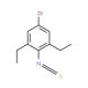 4-Bromo-2,6-diethylphenyl isothiocyanate - chemical structure image