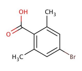 4-bromo-2,6-dimethylbenzoic acid (CAS 74346-19-3) - chemical structure image