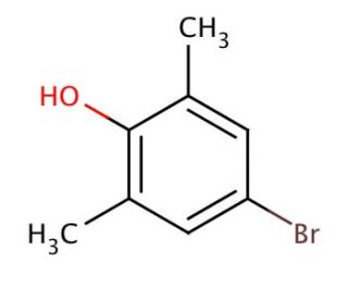 4-Bromo-2,6-xylenol (CAS 2374-05-2) - chemical structure image