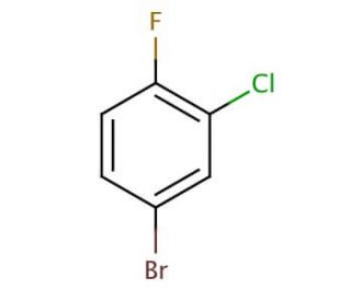 4-Bromo-2-chloro-1-fluorobenzene (CAS 60811-21-4) - chemical structure image