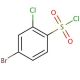 4-Bromo-2-chlorobenzenesulfonyl chloride (CAS 351003-52-6) - chemical structure image