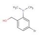 [4-bromo-2-(dimethylamino)phenyl]methanol - chemical structure image