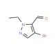4-Bromo-2-ethyl-2H-pyrazole-3-carbaldehyde (CAS 1001519-37-4) - chemical structure image