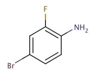 4-Bromo-2-fluoroaniline (CAS 367-24-8) - chemical structure image