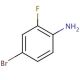 4-Bromo-2-fluoroaniline (CAS 367-24-8) - chemical structure image