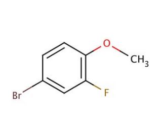 4-Bromo-2-fluoroanisole (CAS 2357-52-0) - chemical structure image
