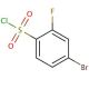 4-Bromo-2-fluorobenzenesulfonyl chloride (CAS 216159-03-4) - chemical structure image