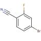 4-Bromo-2-fluorobenzonitrile (CAS 105942-08-3) - chemical structure image