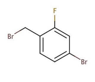 4-Bromo-2-fluorobenzyl bromide (CAS 76283-09-5) - chemical structure image