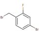 4-Bromo-2-fluorobenzyl bromide (CAS 76283-09-5) - chemical structure image