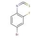 4-Bromo-2-fluorophenylisothiocyanate (CAS 81171-71-3) - chemical structure image