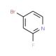 4-Bromo-2-fluoropyridine (CAS 128071-98-7) - chemical structure image