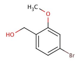 4-Bromo-2-methoxybenzyl alcohol (CAS 17102-63-5) - chemical structure image