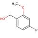 4-Bromo-2-methoxybenzyl alcohol (CAS 17102-63-5) - chemical structure image