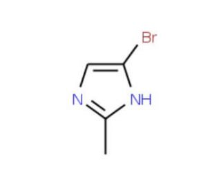 4-Bromo-2-methyl-1H-imidazole (CAS 16265-11-5) - chemical structure image