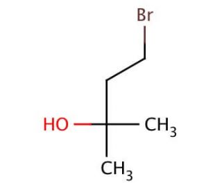 4-Bromo-2-methyl-2-butanol - chemical structure image