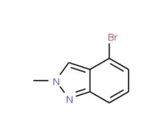 4-Bromo-2-methyl-2H-indazole (CAS 590417-93-9) - chemical structure image