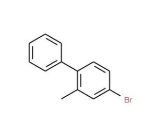 4-Bromo-2-methylbiphenyl (CAS 5002-26-6) - chemical structure image