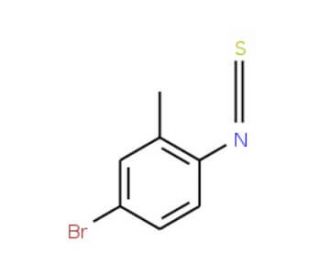 4-Bromo-2-methylphenyl isothiocyanate (CAS 19241-38-4) - chemical structure image
