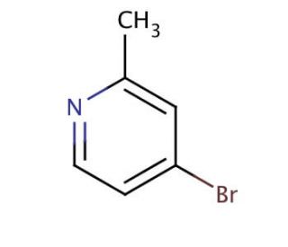 4-Bromo-2-methylpyridine (CAS 22282-99-1) - chemical structure image
