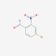 4-Bromo-2-nitro-benzaldehyde (CAS 908334-04-3) - chemical structure image