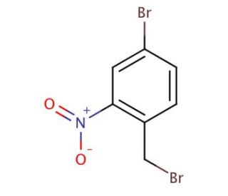 4-Bromo-2-nitro-benzyl bromide (CAS 82420-34-6) - chemical structure image