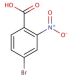 4-Bromo-2-nitrobenzoic acid (CAS 99277-71-1) - chemical structure image