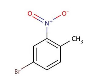4-Bromo-2-nitrotoluene (CAS 60956-26-5) - chemical structure image