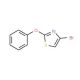 4-Bromo-2-phenoxythiazole (CAS 1065074-43-2) - chemical structure image