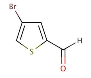 4-Bromo-2-thiophenecarboxaldehyde (CAS 18791-75-8) - chemical structure image
