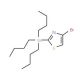 4-Bromo-2-(tributylstannyl)thiazole (CAS 173978-98-8) - chemical structure image