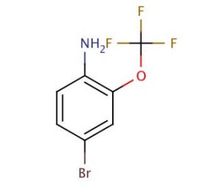 4-Bromo-2-(trifluoromethoxy)aniline (CAS 175278-09-8) - chemical structure image