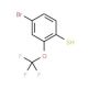 4-Bromo-2-(trifluoromethoxy)thiophenol (CAS 175278-15-6) - chemical structure image