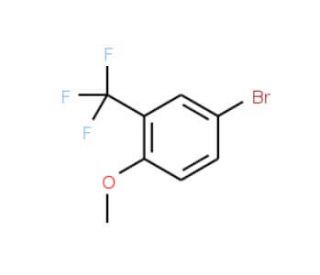 4-Bromo-2-(trifluoromethyl)anisole (CAS 1514-11-0) - chemical structure image