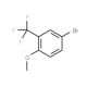 4-Bromo-2-(trifluoromethyl)anisole (CAS 1514-11-0) - chemical structure image