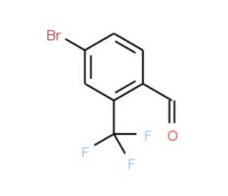 4-Bromo-2-(trifluoromethyl)benzaldehyde (CAS 861928-27-0) - chemical structure image