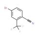 4-Bromo-2-(trifluoromethyl)benzonitrile (CAS 191165-13-6) - chemical structure image
