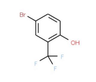 4-Bromo-2-(trifluoromethyl)phenol (CAS 50824-04-9) - chemical structure image